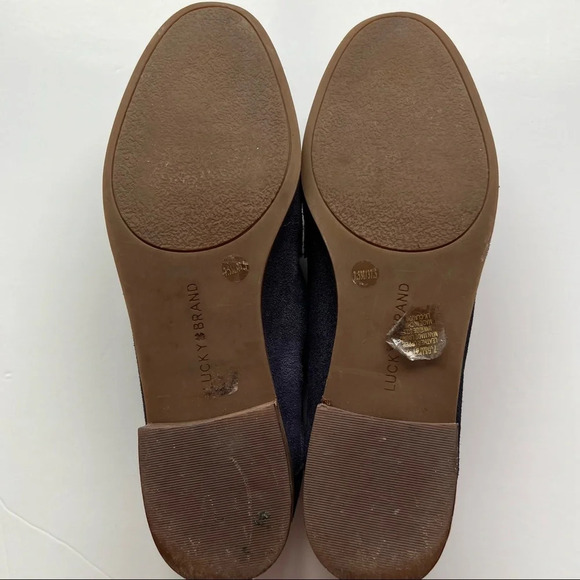 Lucky Brand Chennie Loafer Flats in Blue Womens Size 7.5 - Picture 6 of 11